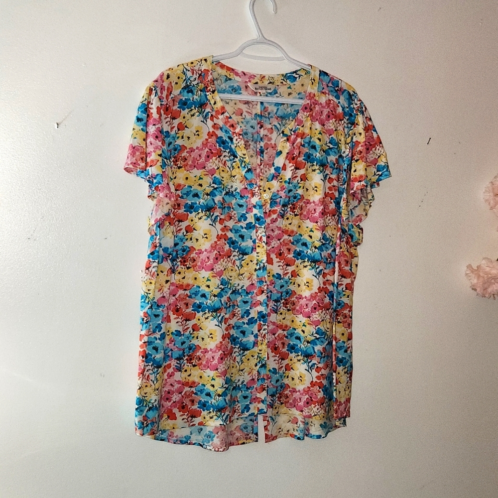 Northern reflections blouse